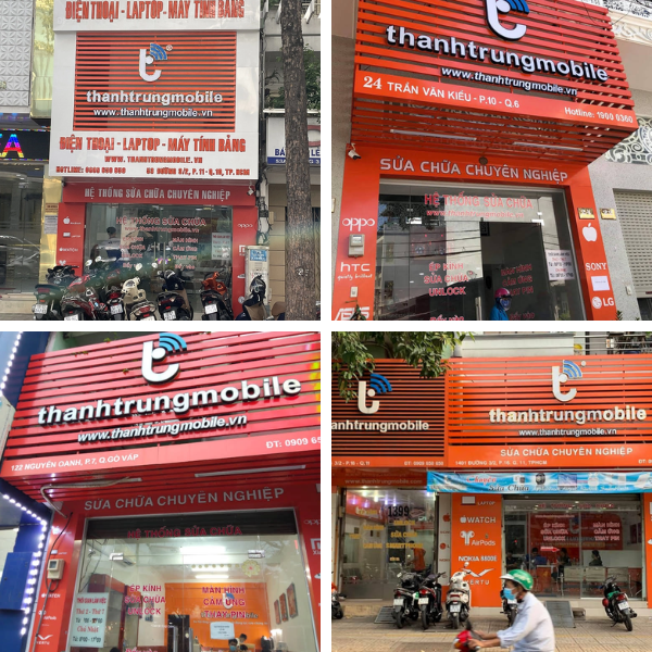 Trung tâm sửa chữa điện thoại iPhone uy tín tại TP.HCM